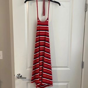 striped sundress